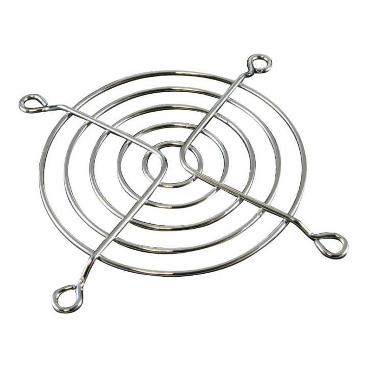 Protectie 80x80mm pentru ventilator metal fixare surub argintiu TQSolution FG-08