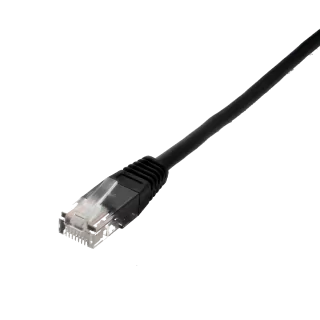 Cablu UTP Cat5e patch cord 7.5m RJ45 tata-tata negru Well