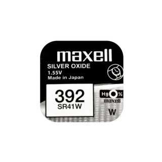 Baterie ceas Maxell SR41W V392 AG3 1.55V oxid de argint 1buc