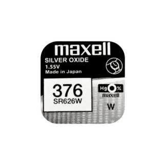 Baterie ceas Maxell SR626W V376 SR66 1.55V oxid de argint 1buc