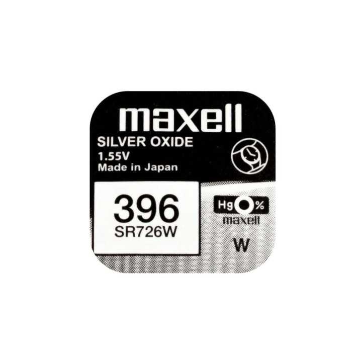 Baterie ceas Maxell SR726W V396 SR59 1.55V oxid de argint 1buc