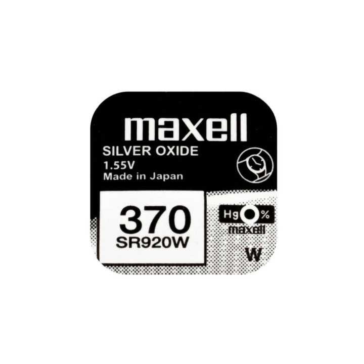 Baterie ceas Maxell SR920W V370 SR69 1.55V oxid de argint 1buc