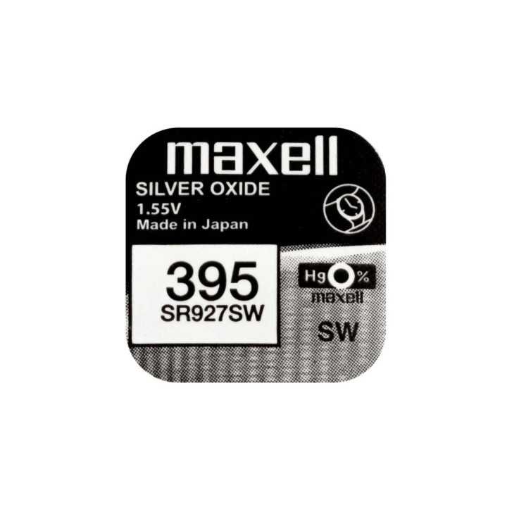 Baterie ceas Maxell SR927SW V395 SR57 1.55V oxid de argint 1buc