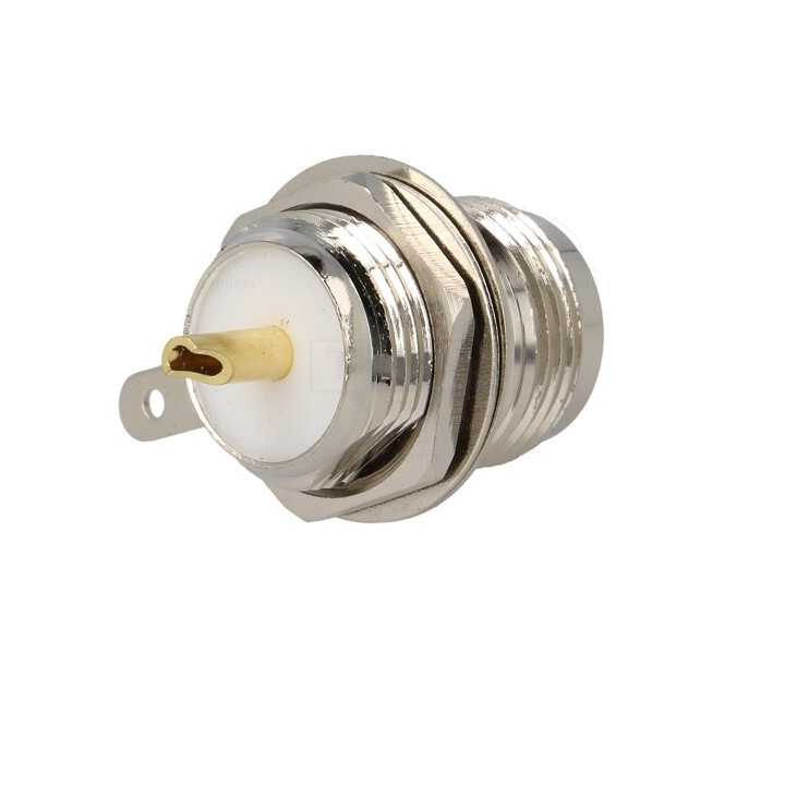 Mufa N mama lipire montare pe panou aurit NC-201