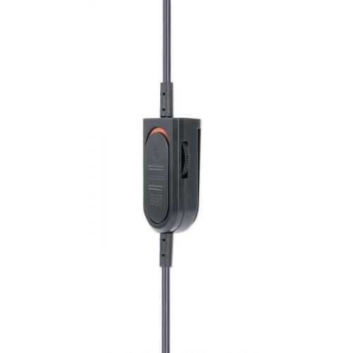 Casti mono On-Ear cu microfon USB control volum 1.5m 179867 Manhattan