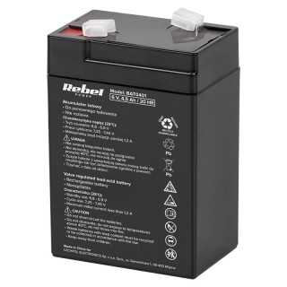 Acumulator stationar SLA Acid Plumb 6V 4.5Ah REBEL