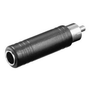 Adaptor RCA la Jack 6.3 mm mono mama Goobay