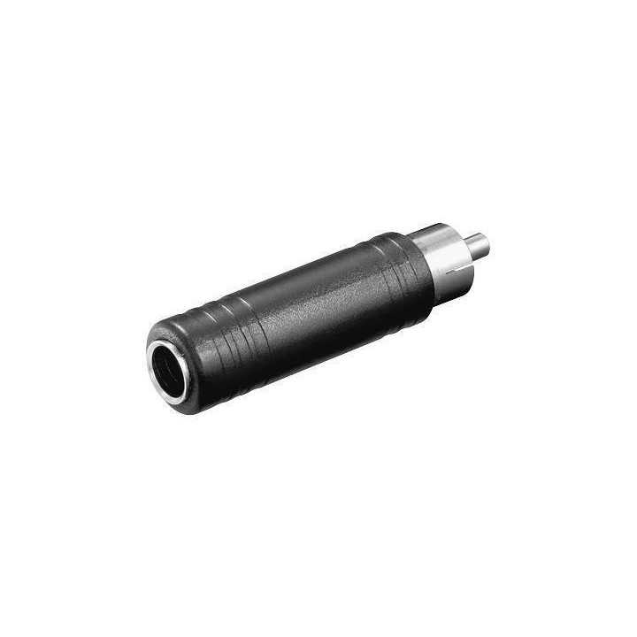 Adaptor RCA la Jack 6.3 mm mono mama Goobay