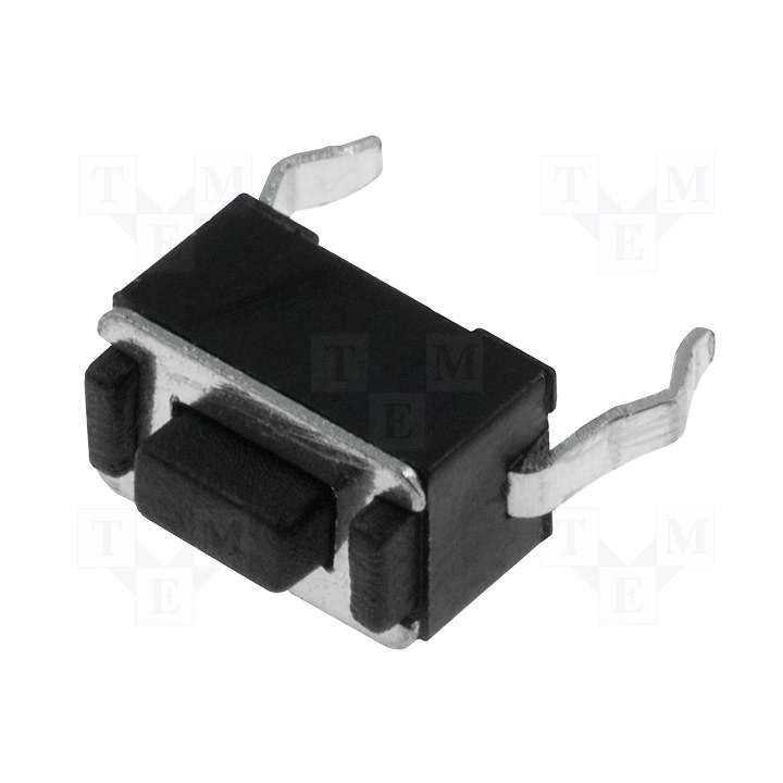 Microcontact 2 pini OFF-ON fara retinere 3.5x6mm buton 1.5mm