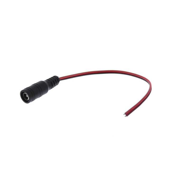 Cablu alimentare banda LED cu mufa DC Well