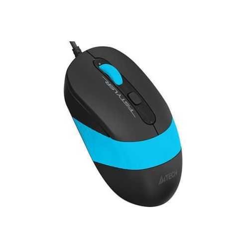 Mouse optic cu fir A4Tech FM10 1600DPI USB albastru