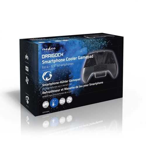 Gamepad pentru smartphone cooler compatibil cu display 4"- 6.3" negru Nedis