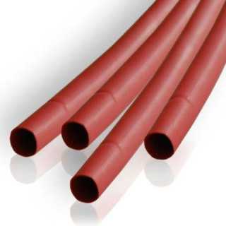 Tub termocontractabil 3.5mm/ 1.75mm rosu 0.5m Kemot