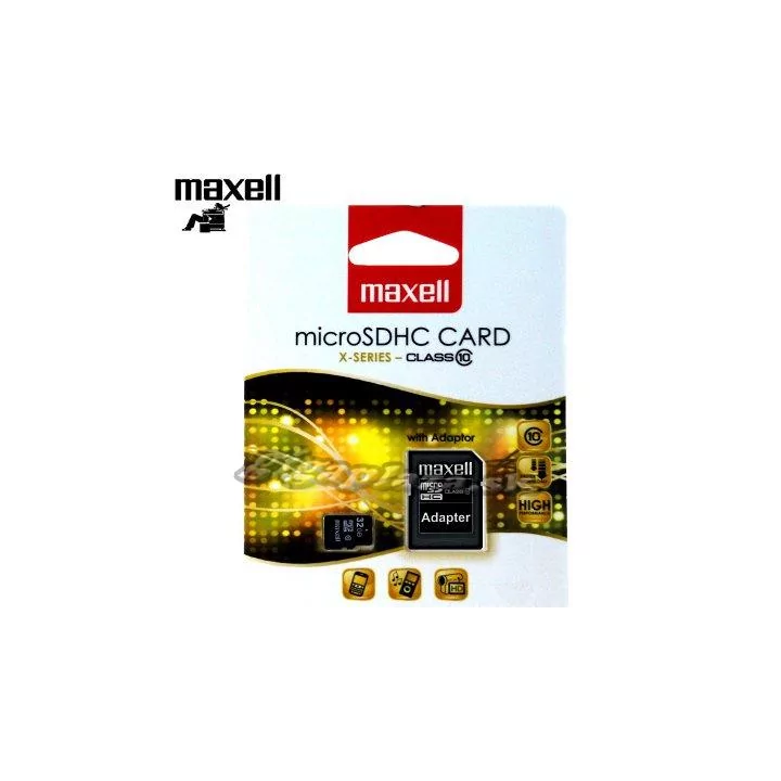 Card microSD 32GB Clasa 10 +adaptor SD X-series