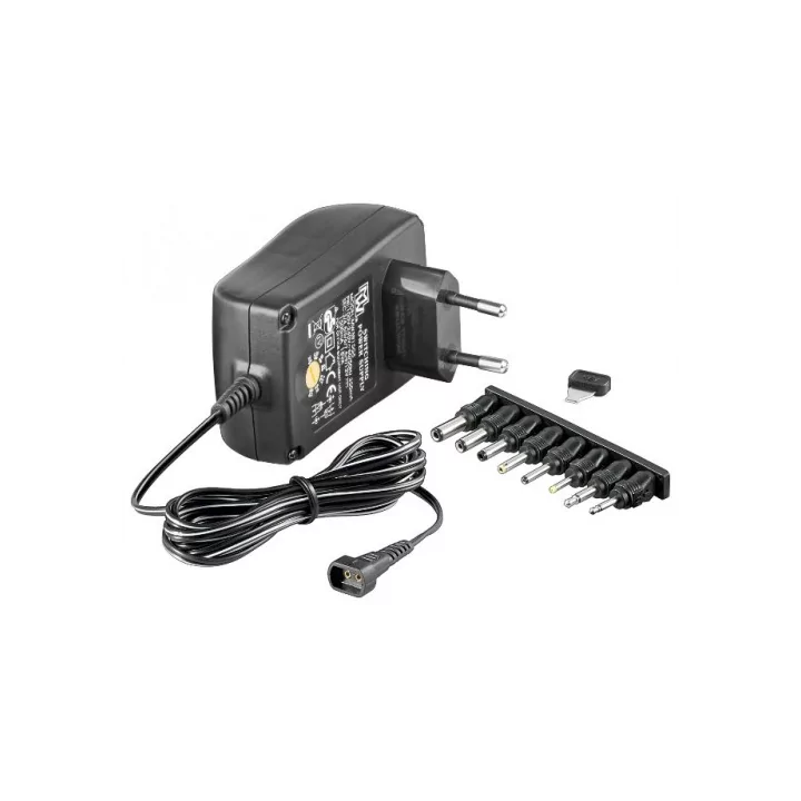 Alimentator 3-12V 2.25A 8 mufe Goobay