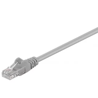 Cablu UTP 5m patchcord retea CCA CAT5e 2x RJ45 neecranat gri Goobay