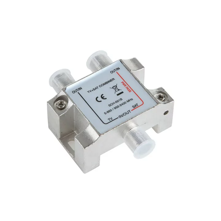 Dispozitiv pentru combinat semnal antena tv/satelit