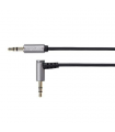 Cablu prelungitor Jack 3.5 mm la 3.5 90 grade 1m Profesional Kruger&Matz