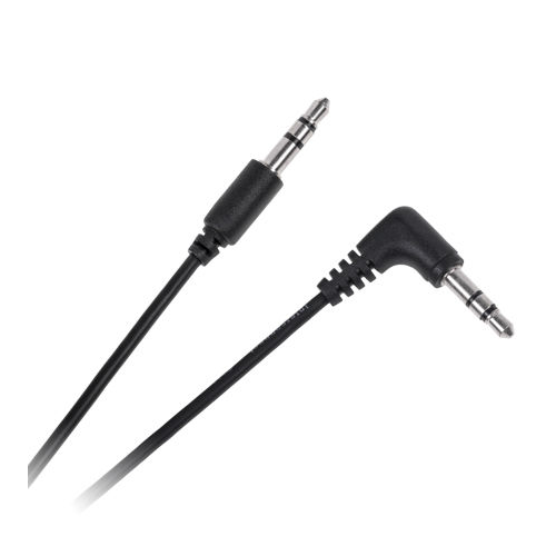 Cablu Jack 3.5 mm la 3.5 mm 90 grade 50cm Cabletech