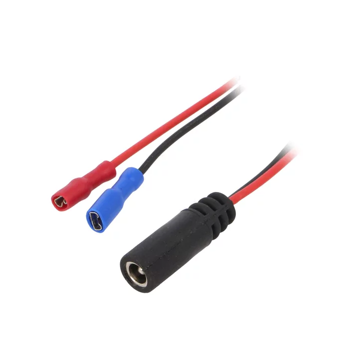 Conexiune adaptor 5.5x2.1mm mama - iesire conectori 4.8mm 0.3m CELLEVIA POWER CABLE-2/CL