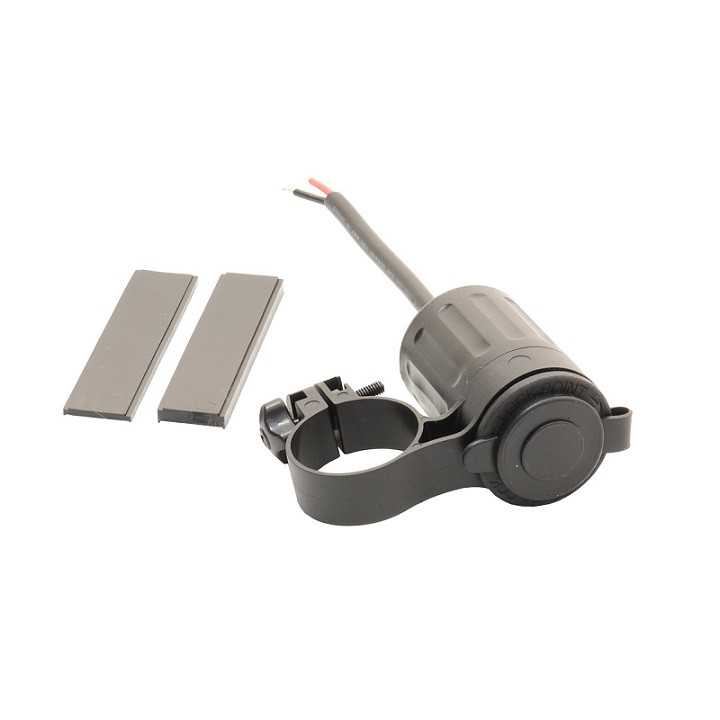 Mufa bricheta auto mama cu capac si fir x1 20A 12-24V DC SCIA13-229142C1