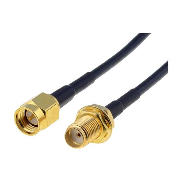Cablu SMA soclu - SMA mufa 20m 50OHM negru BQ CABLE SMA-SMF/50/20