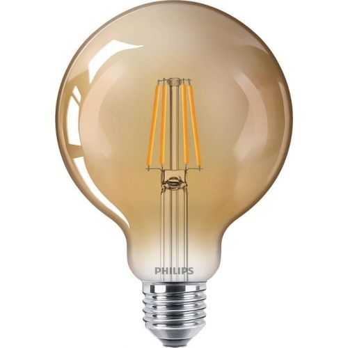 Bec LED filament Philips G93 E27 4W (35W) lumina calda 2500K 929001948201