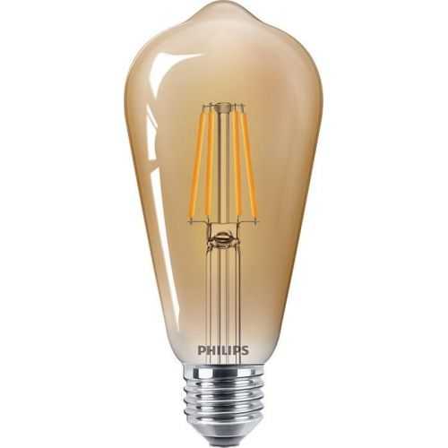 Bec LED filament Philips ST64 E27 4W (35W) lumina calda 2500K 929001941601