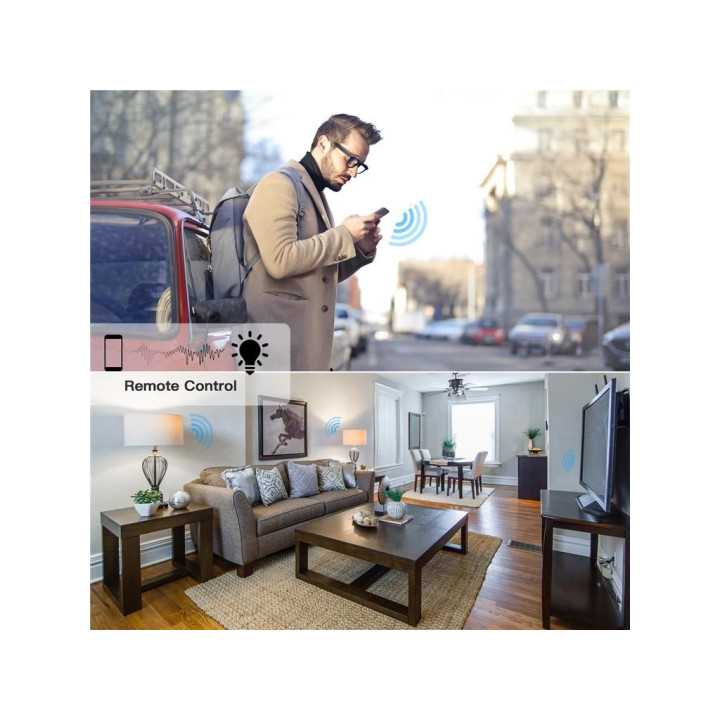 Priza Smart WiFi Woox R4054 10A montare in doza perete