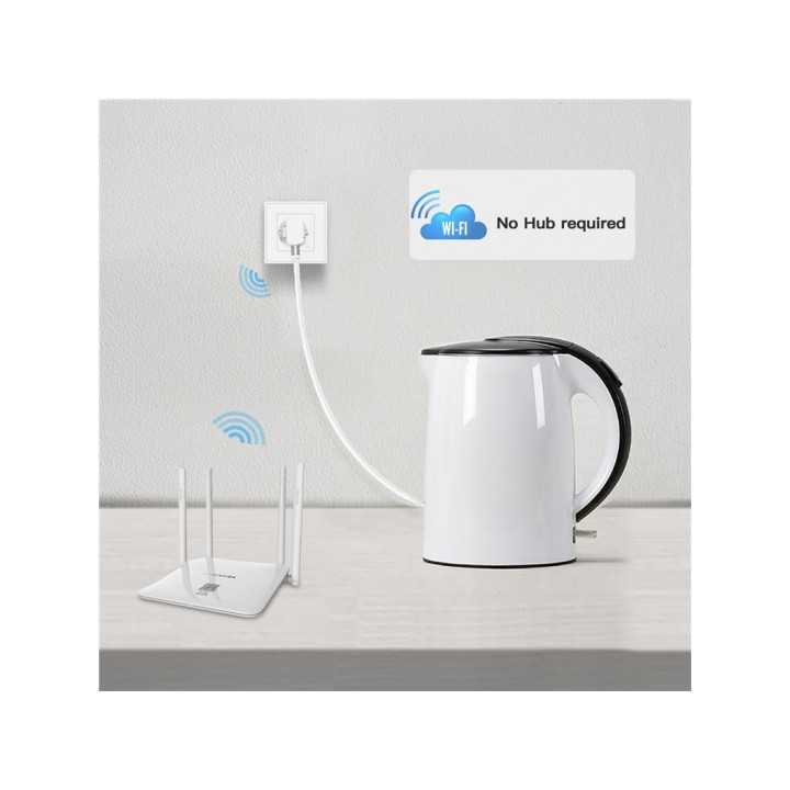 Priza Smart WiFi Woox R4054 10A montare in doza perete