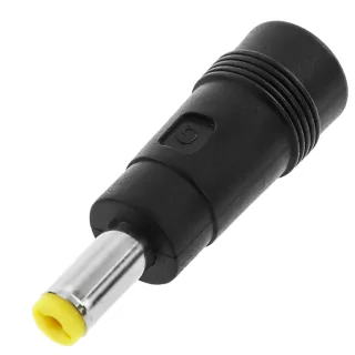 Adaptor 4.75x1.7mm mama - 2.1x5.5mm tata alb