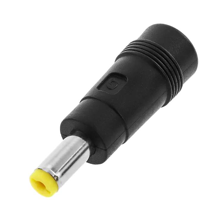 Adaptor 4.75x1.7mm mama - 2.1x5.5mm tata alb