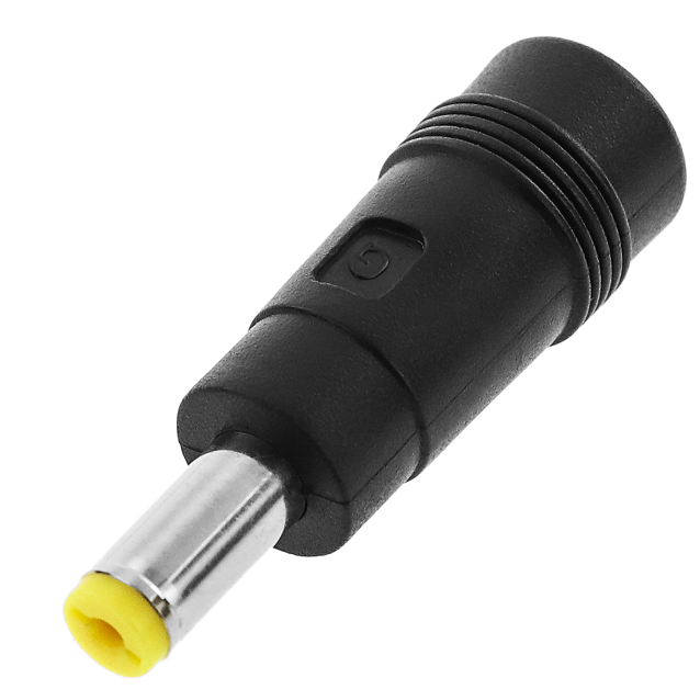 Adaptor 4.75x1.7mm mama - 2.1x5.5mm tata alb