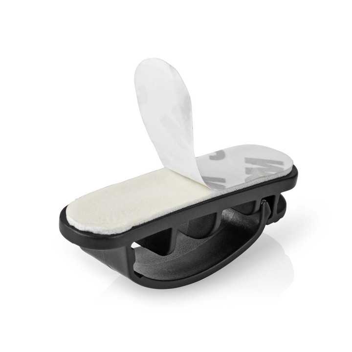 Cablu de management cu Clip Blocat 3buc 3 sloturi cablu max 7.5 mm negru Nedis