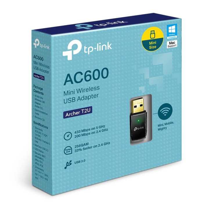 Adaptor wireless TP-LINK Archer T2U AC600