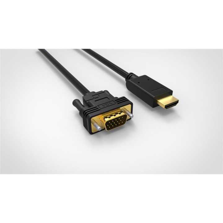 Cablu HDMI cu chip la VGA 1.8m Well