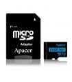 Card microSDXC UHS-I R100 Apacer 64GB clasa10 Ultra HD Video cu adaptor SD AP64GMCSX10U7-R