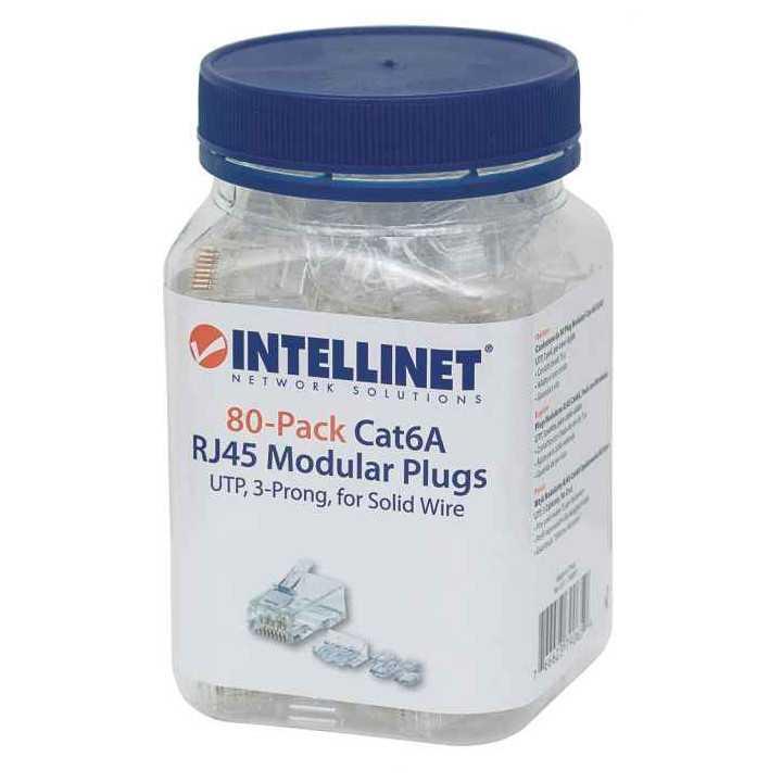 Mufa retea cu ghidaj RJ45 8P8C CAT6A neecranata 22-26 AWG 790659 Intellinet