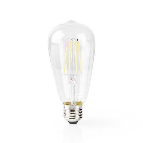 Bec Edison Wi-Fi Smart LED Filament Bulb E27 ST64 5W 500lm Nedis