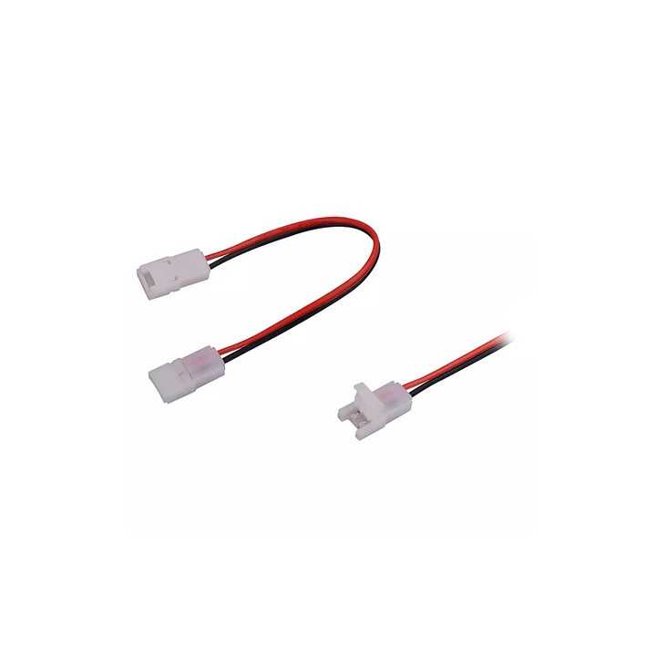 Cablu adaptor conector banda LED 8mm dual V-TAC
