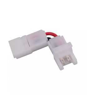Cablu adaptor conector banda LED 8mm forma L V-TAC