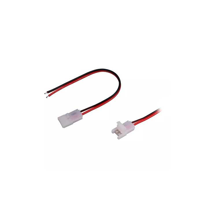 Cablu adaptor conector banda LED 8mm single V-TAC