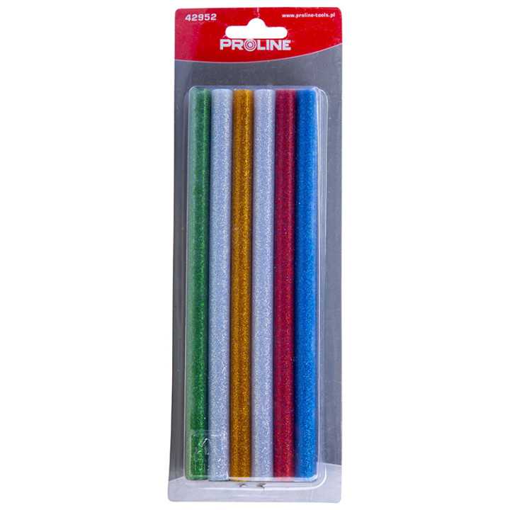 Baghete silicon sclipici 11.2x200mm 12buc PROLINE