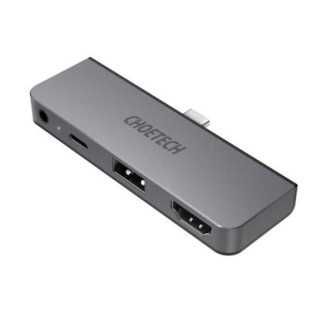 HUB USB type C - 1x HDMI + 1x USB 2.0 + USB type C PD 60W+ 1x Jack 3.5 mm Choetech HUB-M13