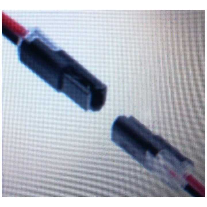 Conector in i pentru doua fire rapid cu blocare