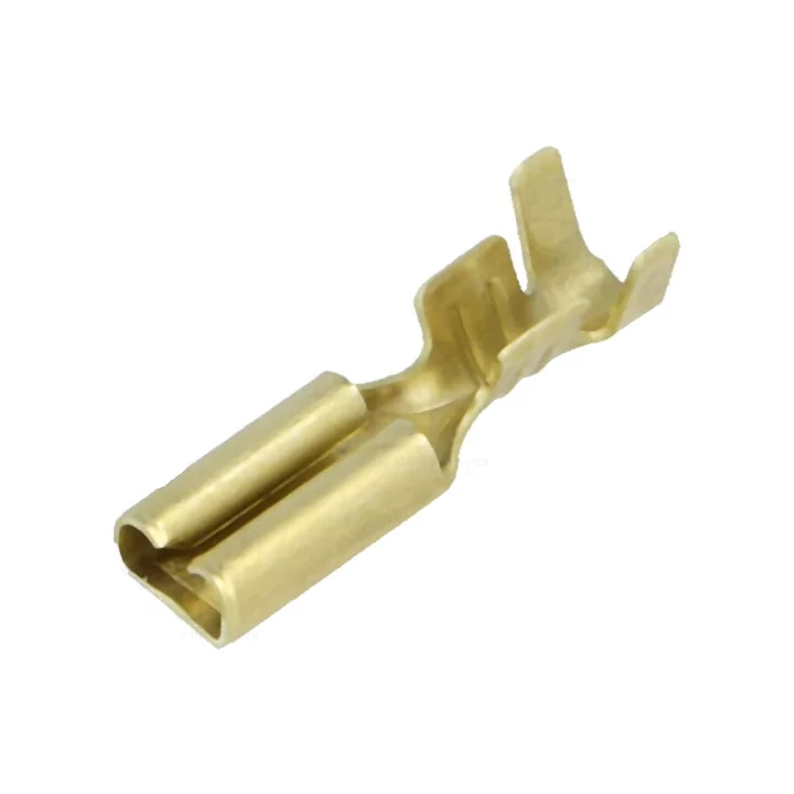 Terminal papuc plat 2.8mm 0.8mm mama 0.5-1.25mm2 crimpat pe cablu BM GROUP BM 02390