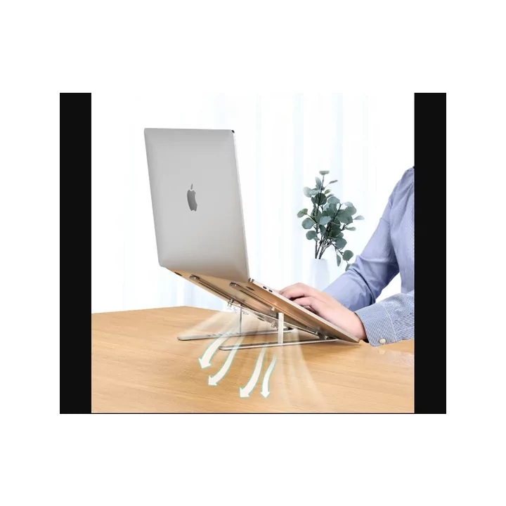 Stand laptop max 15.6" reglabil aluminiu Choetech H045-SL