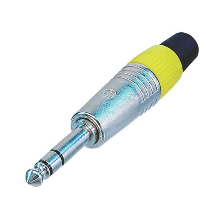 Conector JACK 6.35 mm stereo tata Neutrik NP3C