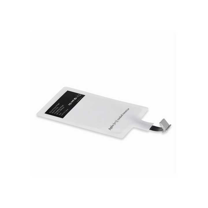 Receptor wireless Qi pentru Apple iPhone alb Choetech WP-IP-301WH