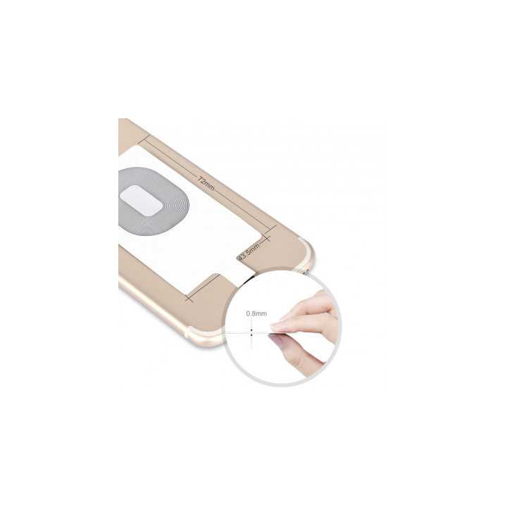 Receptor wireless Qi pentru Apple iPhone alb Choetech WP-IP-301WH